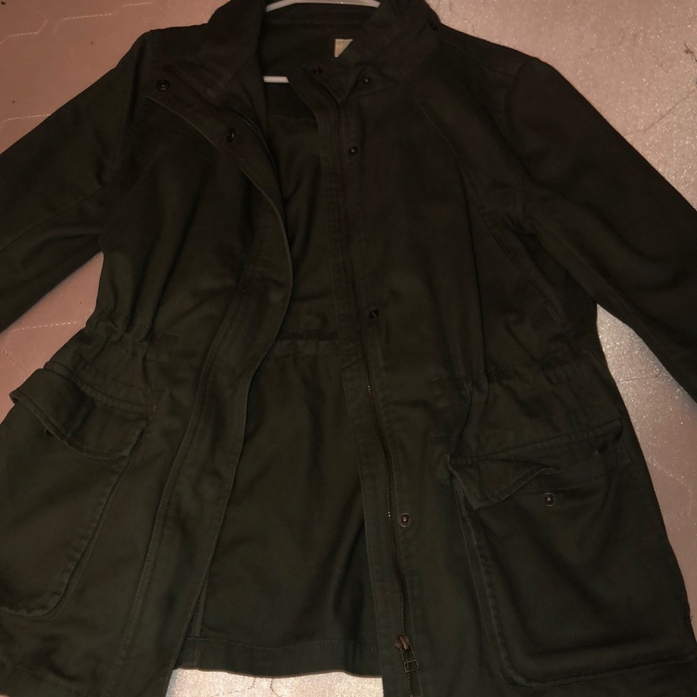 Dark green jacket
